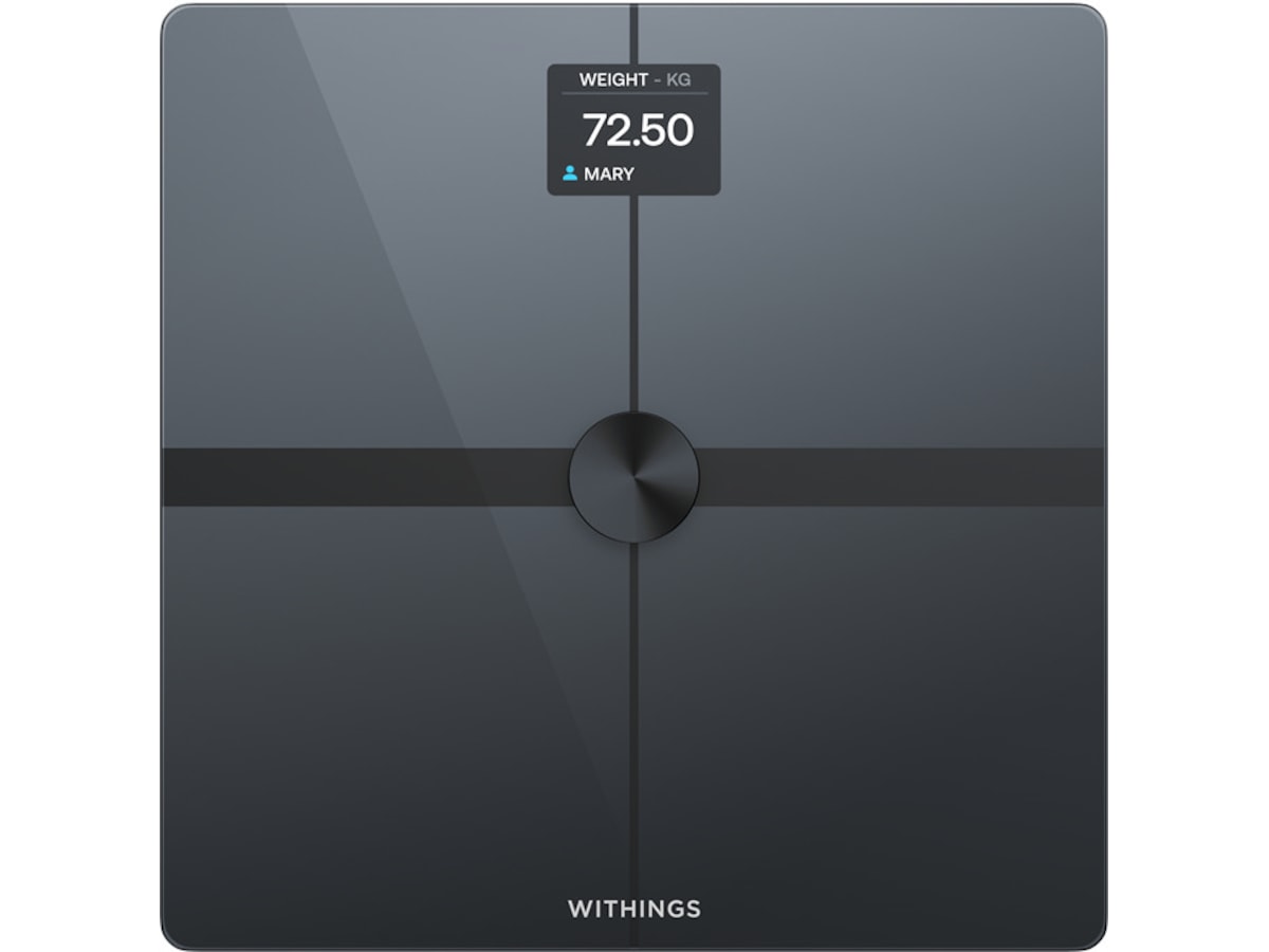 Withings Body Smart Wi-Fi badvåg (svart) Personvågar