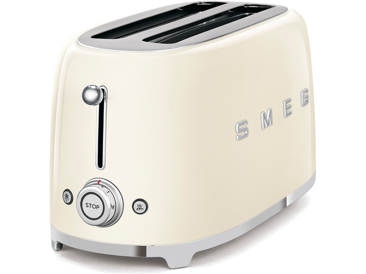 Smeg TSF02CREU 4x2 brödrost (cream) Brödrostar