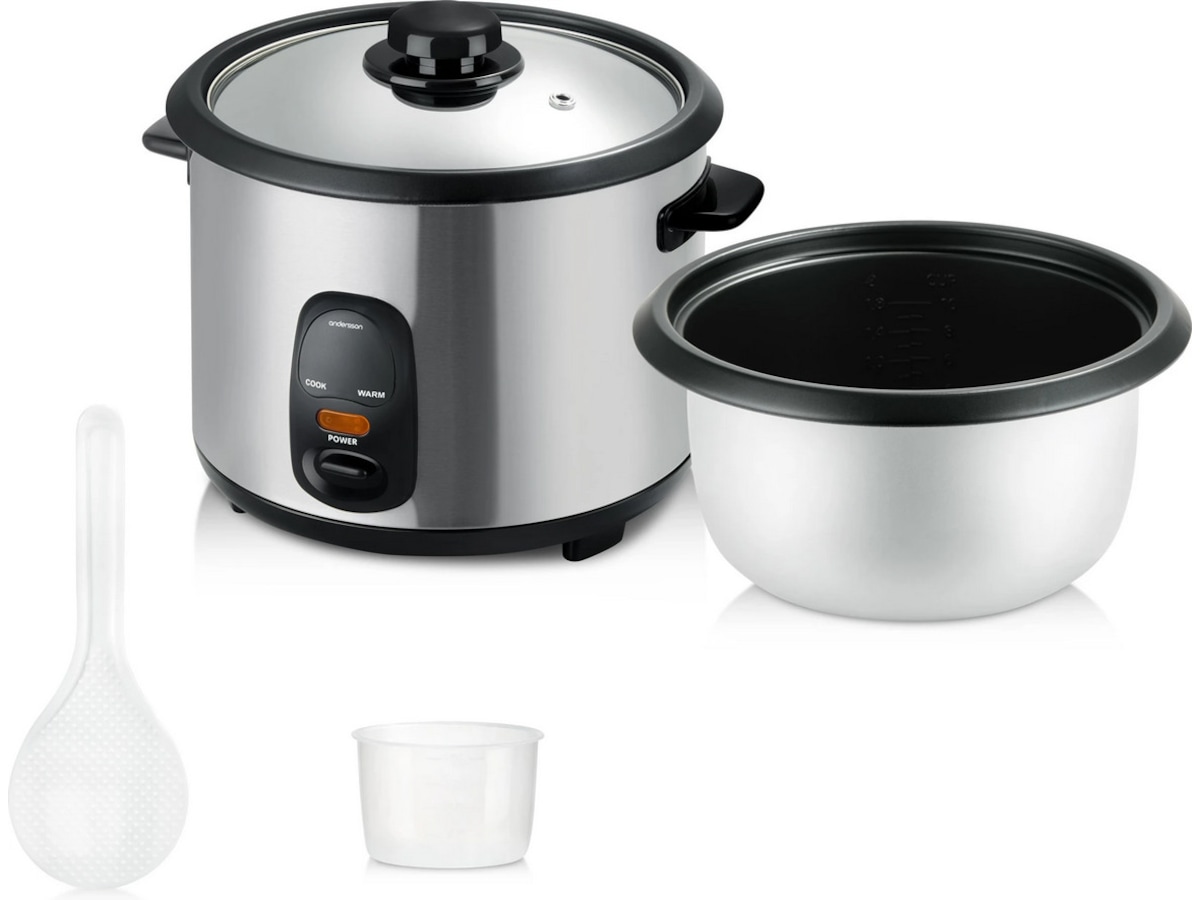 Andersson REC 2.2 riskokare (rostfritt stål) Mat- & ångkokare