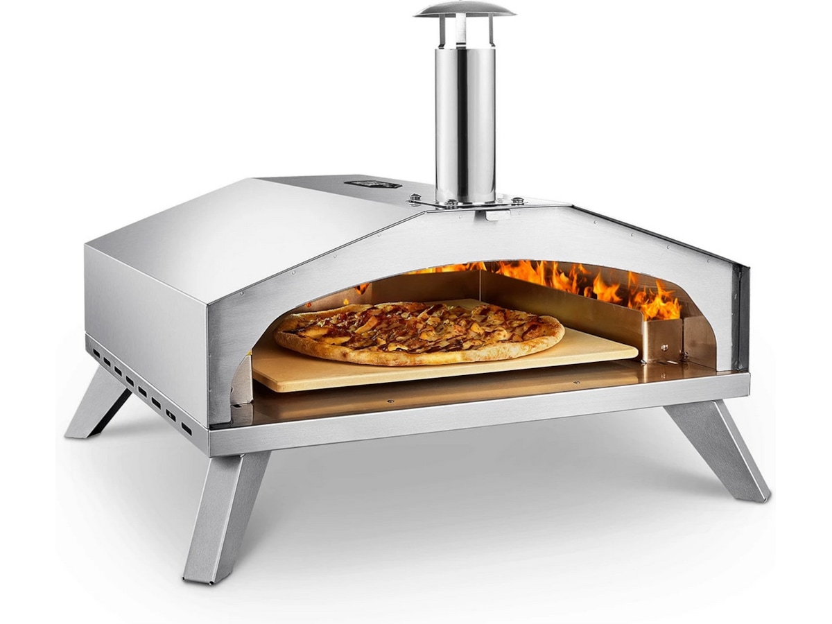 Austin and Barbeque AABQ 16" Gaseldad pizzaugn (rostfritt stål) Pizzaugnar