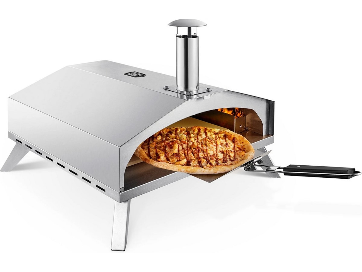 Austin and Barbeque AABQ 16" Gaseldad pizzaugn (rostfritt stål) Pizzaugnar