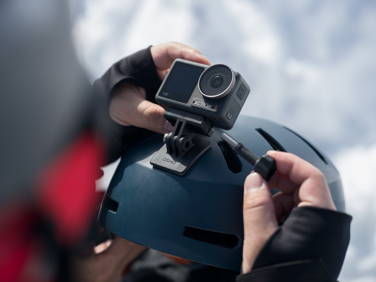 DJI Osmo Action Curved Adhesive Base Kit Tillbehörssatser till kameror