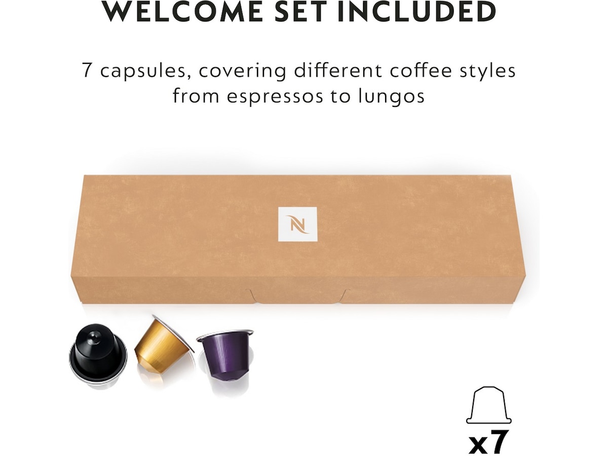 Nespresso CitiZ by De'Longhi kapselmaskin (platina) Kapselmaskiner