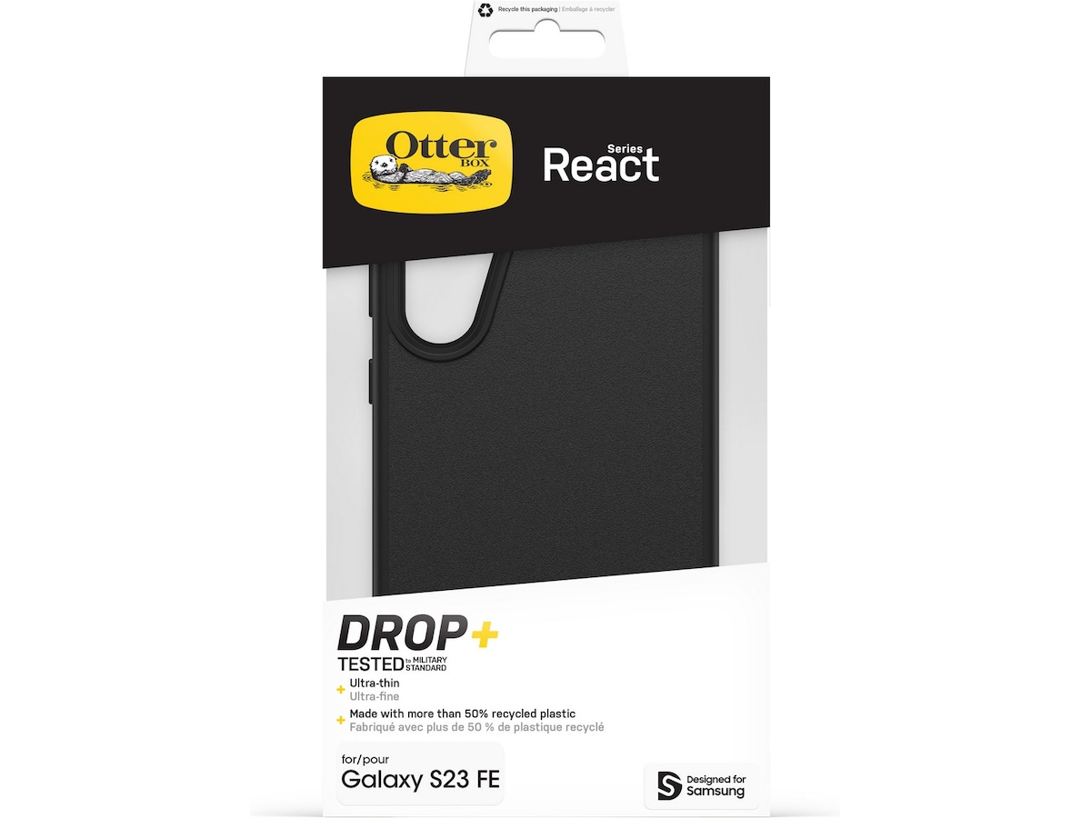 OtterBox Galaxy S23 FE React Skal - ProPack (svart) Skydd