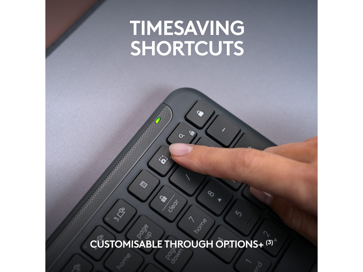 Logitech Signature Slim Combo MK950 for Business (graphite) Mus & tangentbord -combo-paket