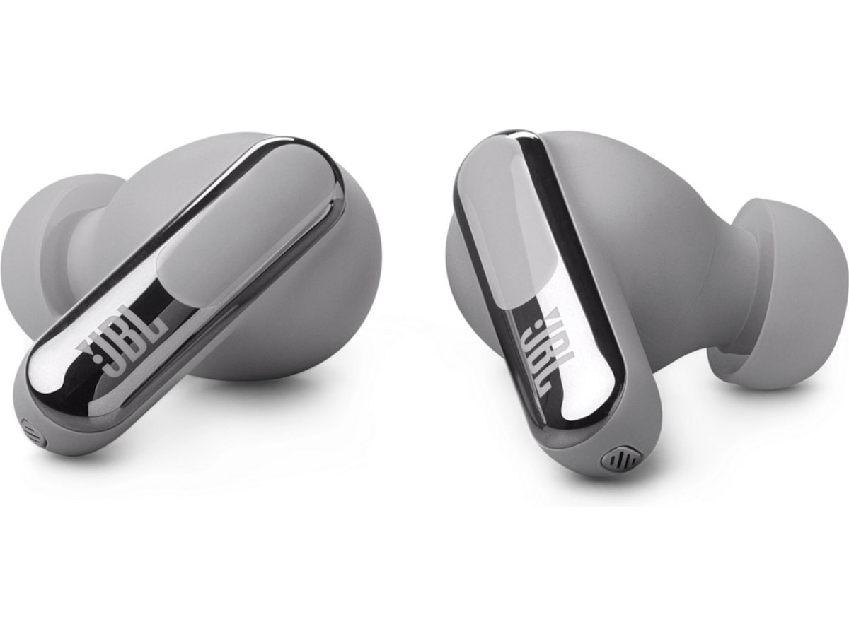 JBL LIVE BEAM 3 Trådlösa Hörlurar, In-ear (silver) In-ear hörlurar