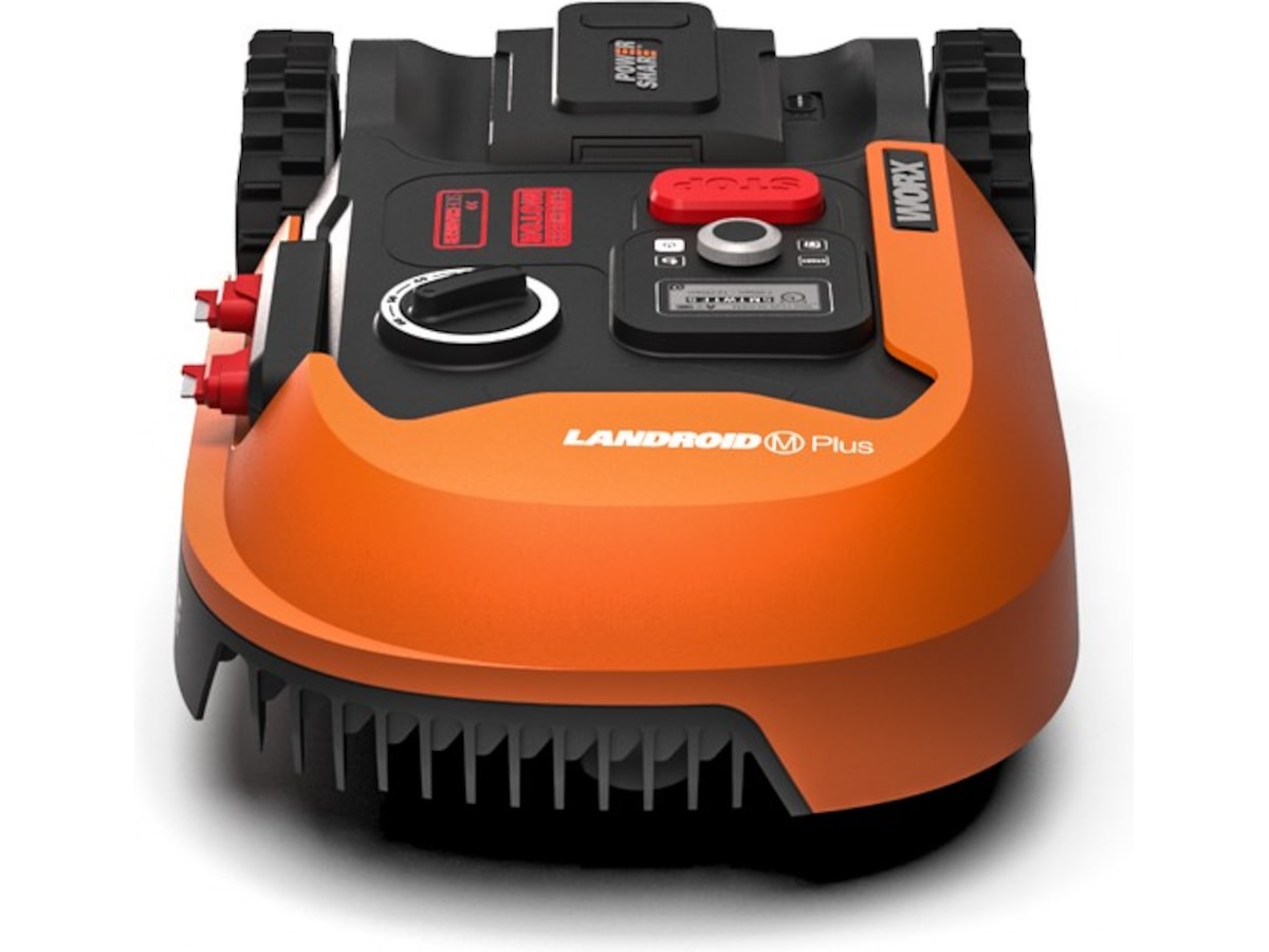 WORX Landroid M500 Plus robotgräsklippare WR165E + garage Robotgräsklippare