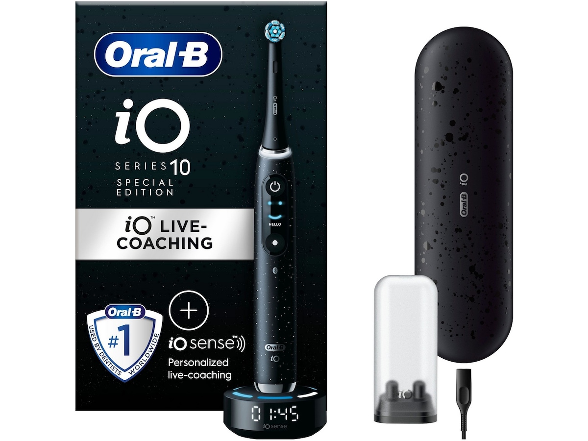Oral-B iO 10 elektrisk tandborste (svart) Eltandborste