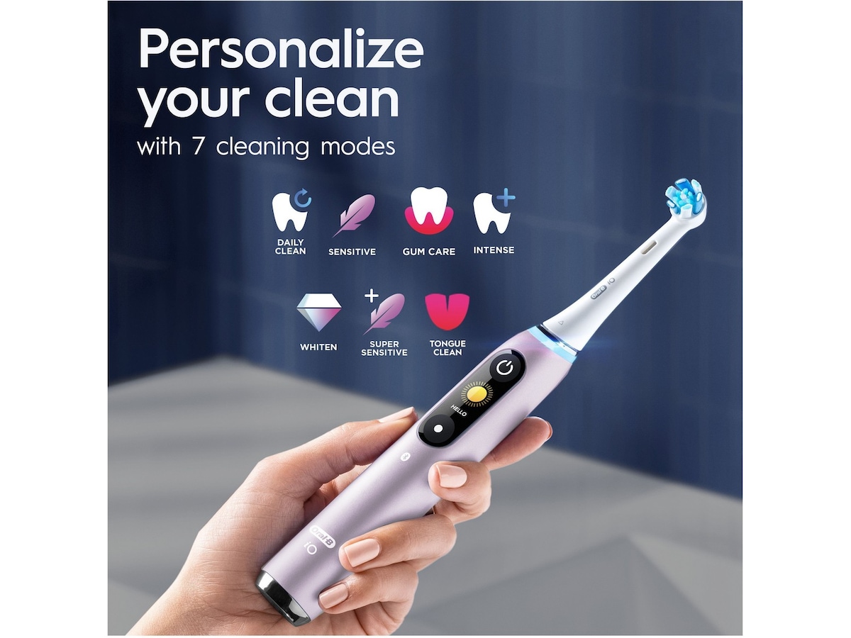 Oral-B iO 9 elektrisk tandborste (rosa) Eltandborste