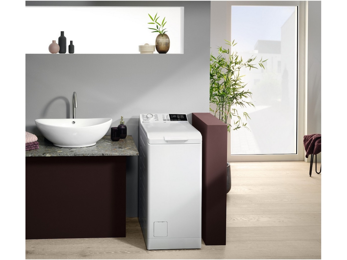 Electrolux EW6T5226C Toppmatad tvättmaskin (vit) Tvättmaskin