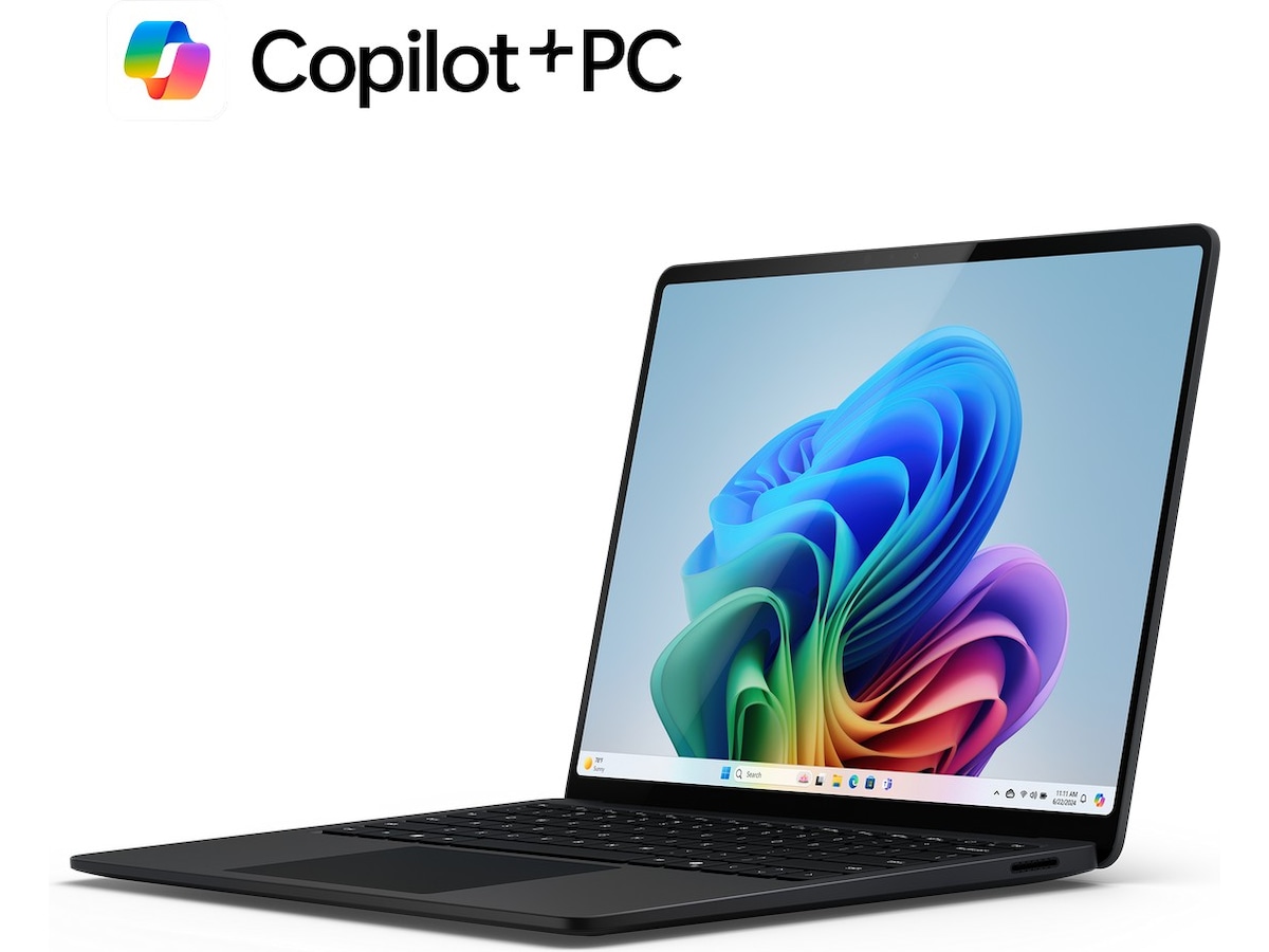Microsoft Surface Laptop Copilot+ PC C10 13,8" touch (svart) Datorer - Bärbara / laptop