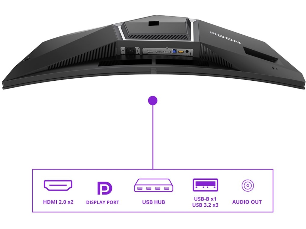 AOC 34" gamingskärm Agon Pro AG346UCD Datorskärm