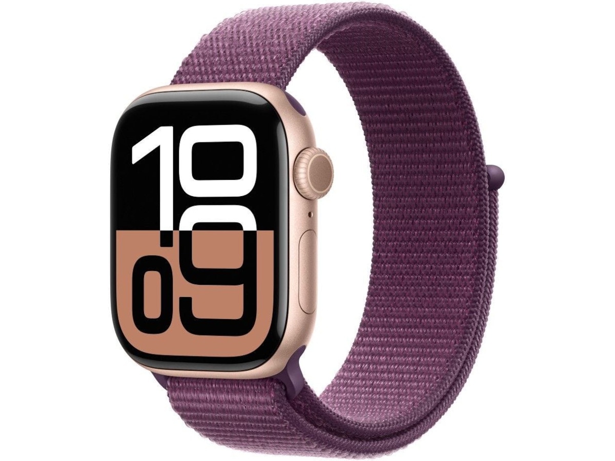 Apple Watch Series 10 GPS + LTE 42mm Aluminium (roséguld) Smartwatches