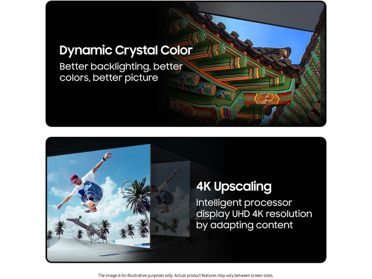 Samsung 75" DU8005 4K Crystal UHD Smart TV TU75DU8005K 70 - 79 tums TV