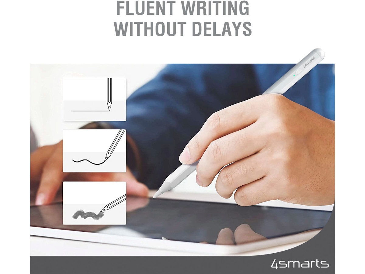 4smarts Pencil Pro 3 iPad stylus (vit) Tangentbord och pennor