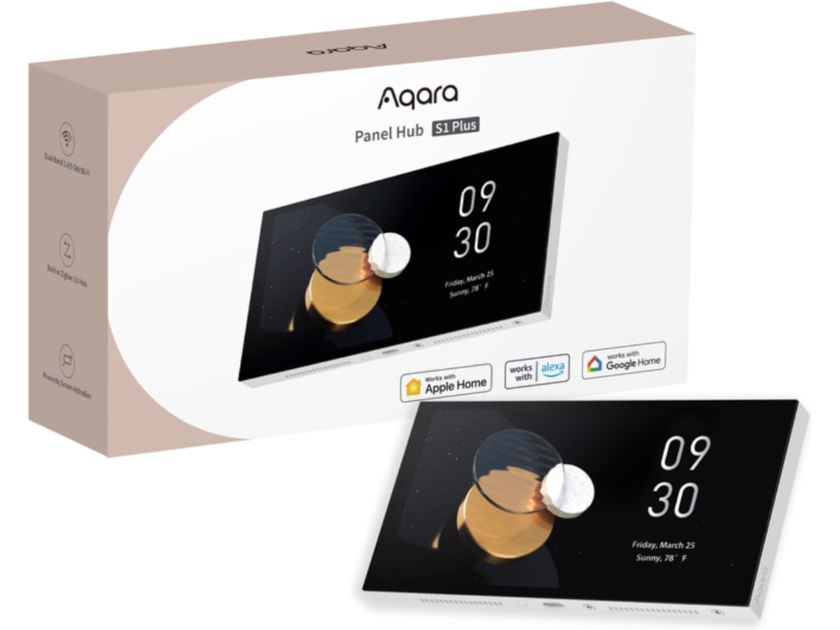 Aqara MP-K03D Panel Hub S1 Strömbrytare, dimmers & ljusstyrning