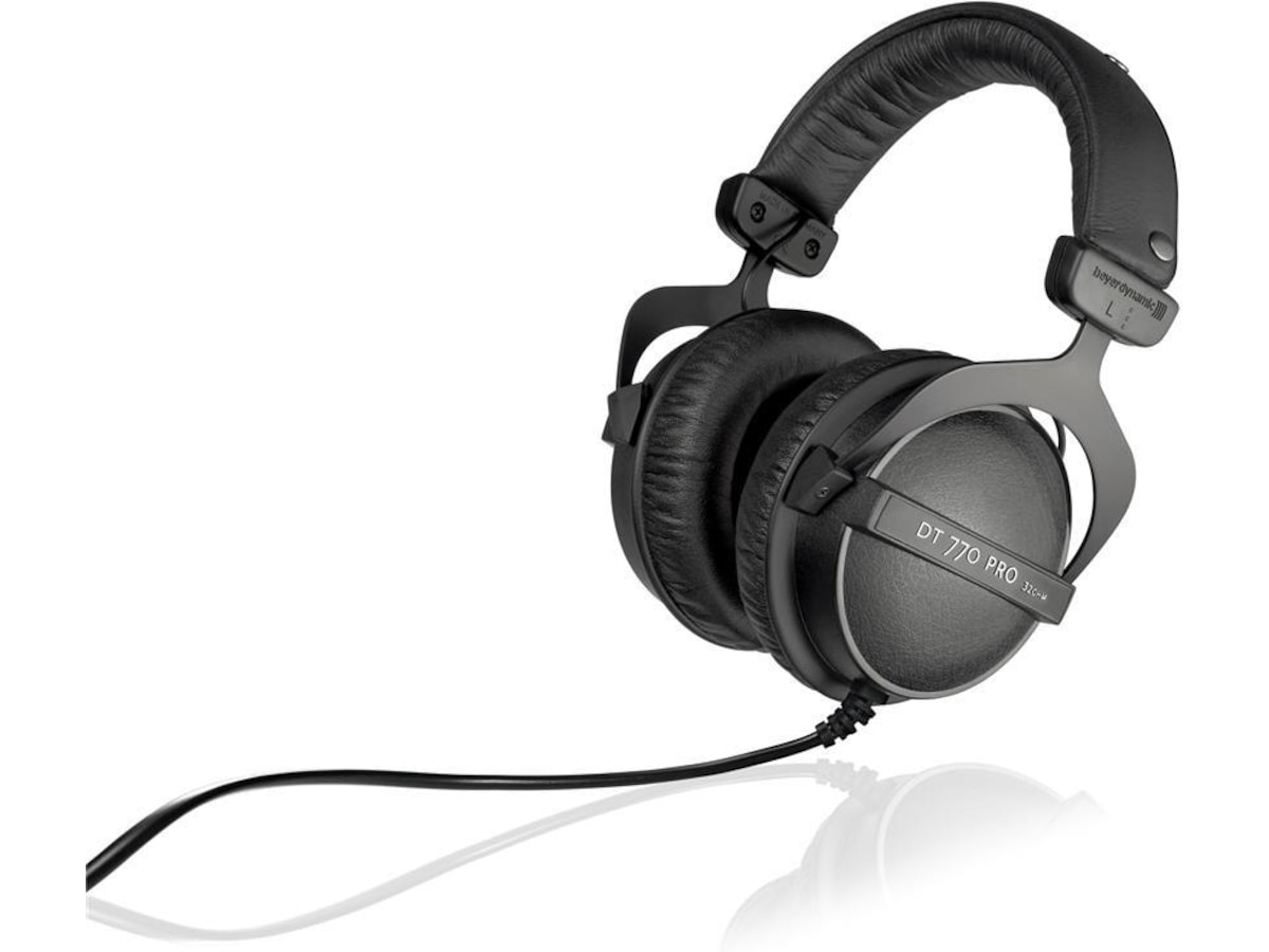 Beyerdynamic DT770 Pro 32 hörlurar med sladd, Over-Ear (svart) Hörlurar