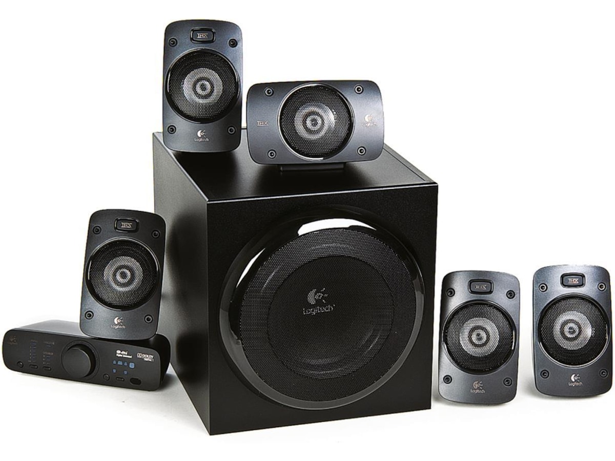 Logitech Z-906 PC Högtalare 5.1 Högtalare