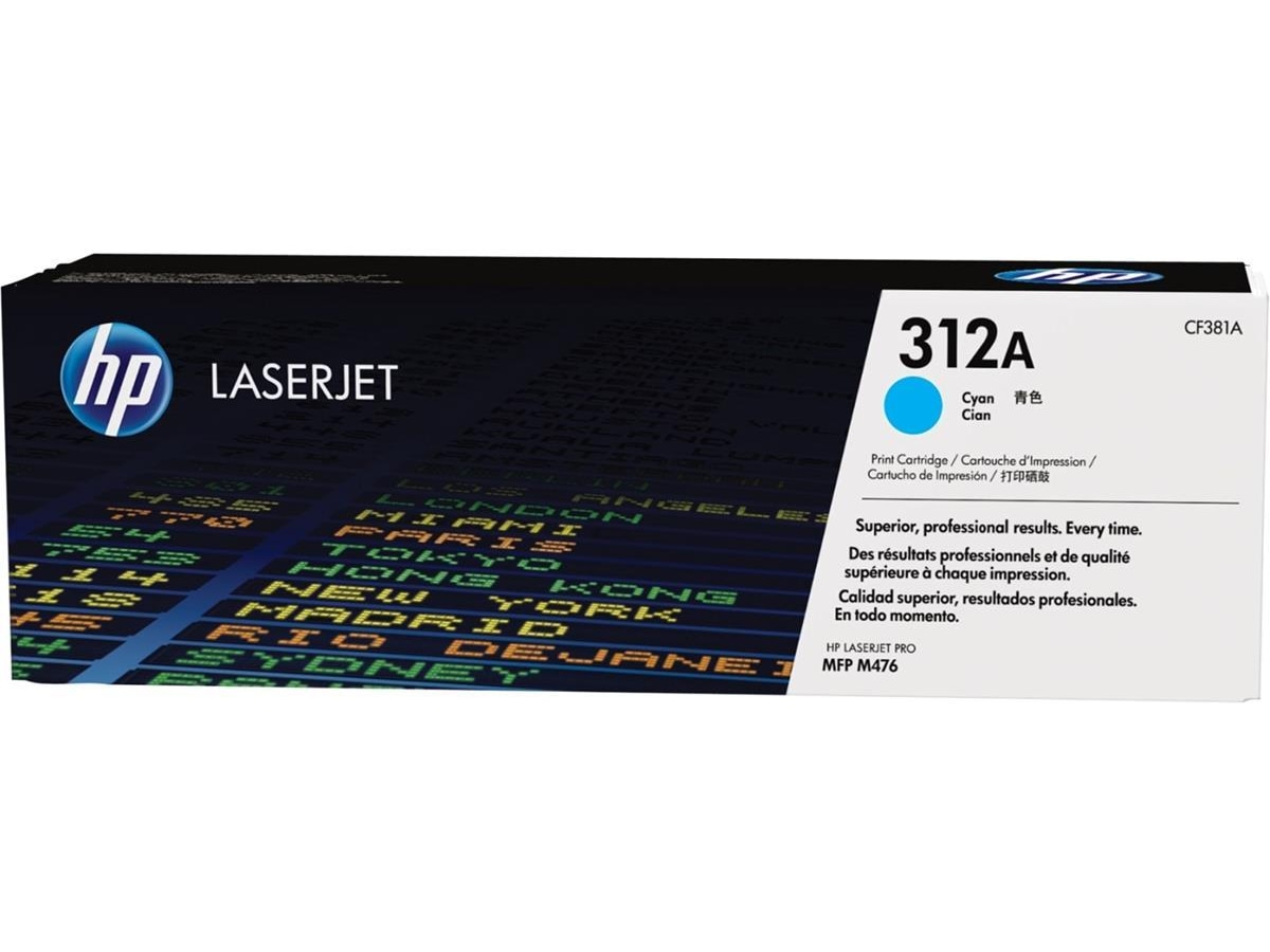 HP Toner 312A Cyan Lasertoner