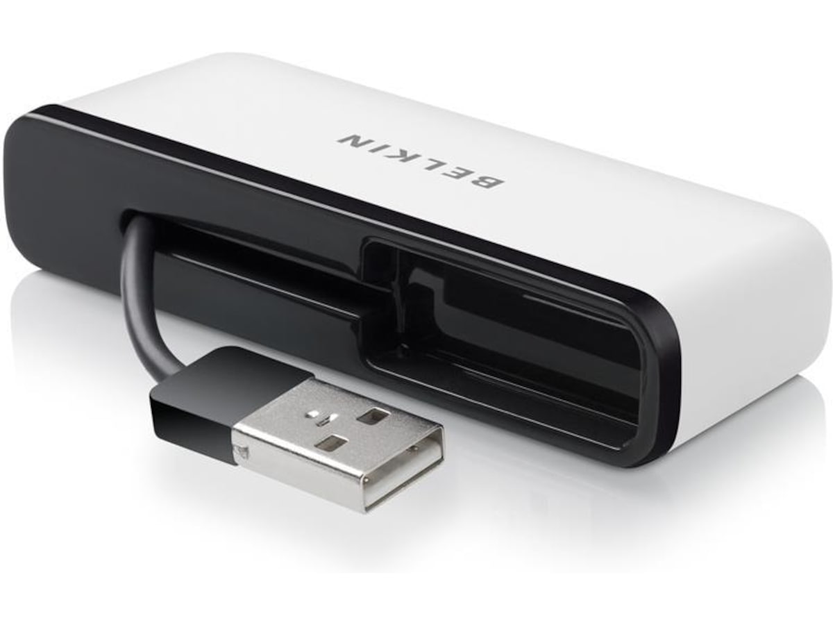 Belkin 4 port Travel-HUB Dockningsstation och USB-hub