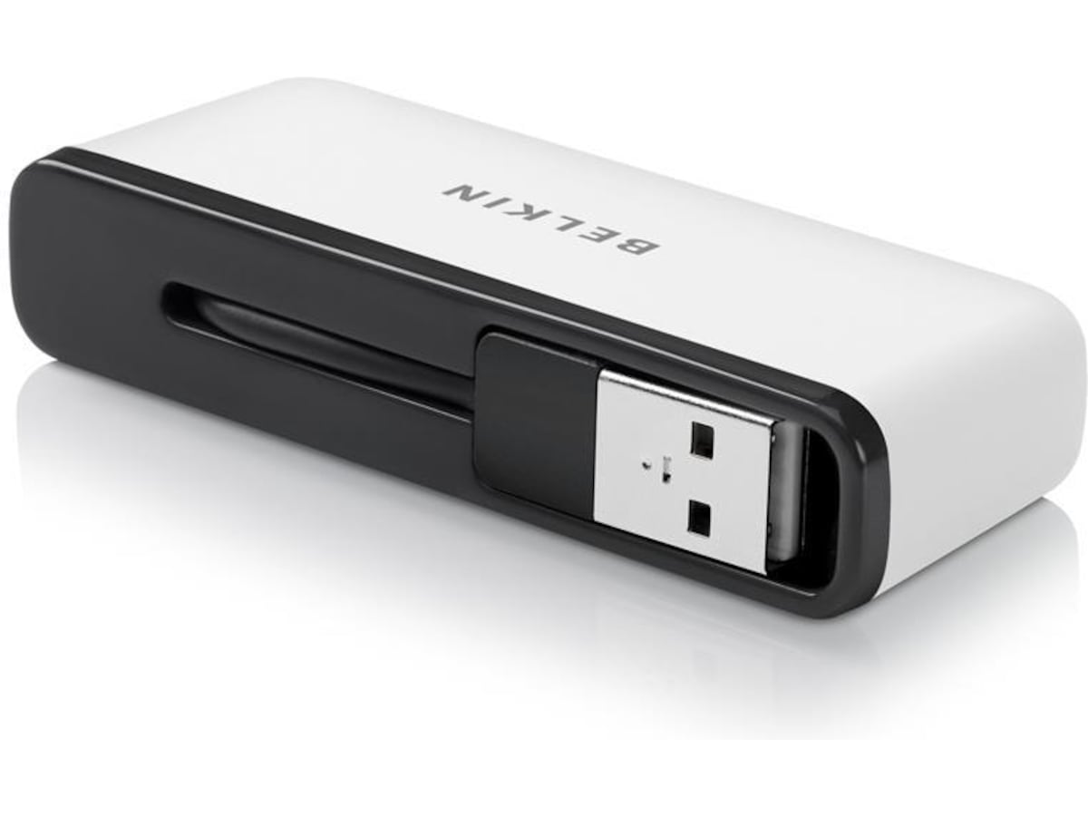 Belkin 4 port Travel-HUB Dockningsstation och USB-hub