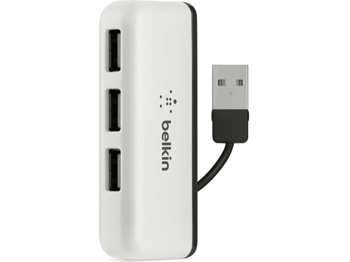 Belkin 4 port Travel-HUB Dockningsstation och USB-hub