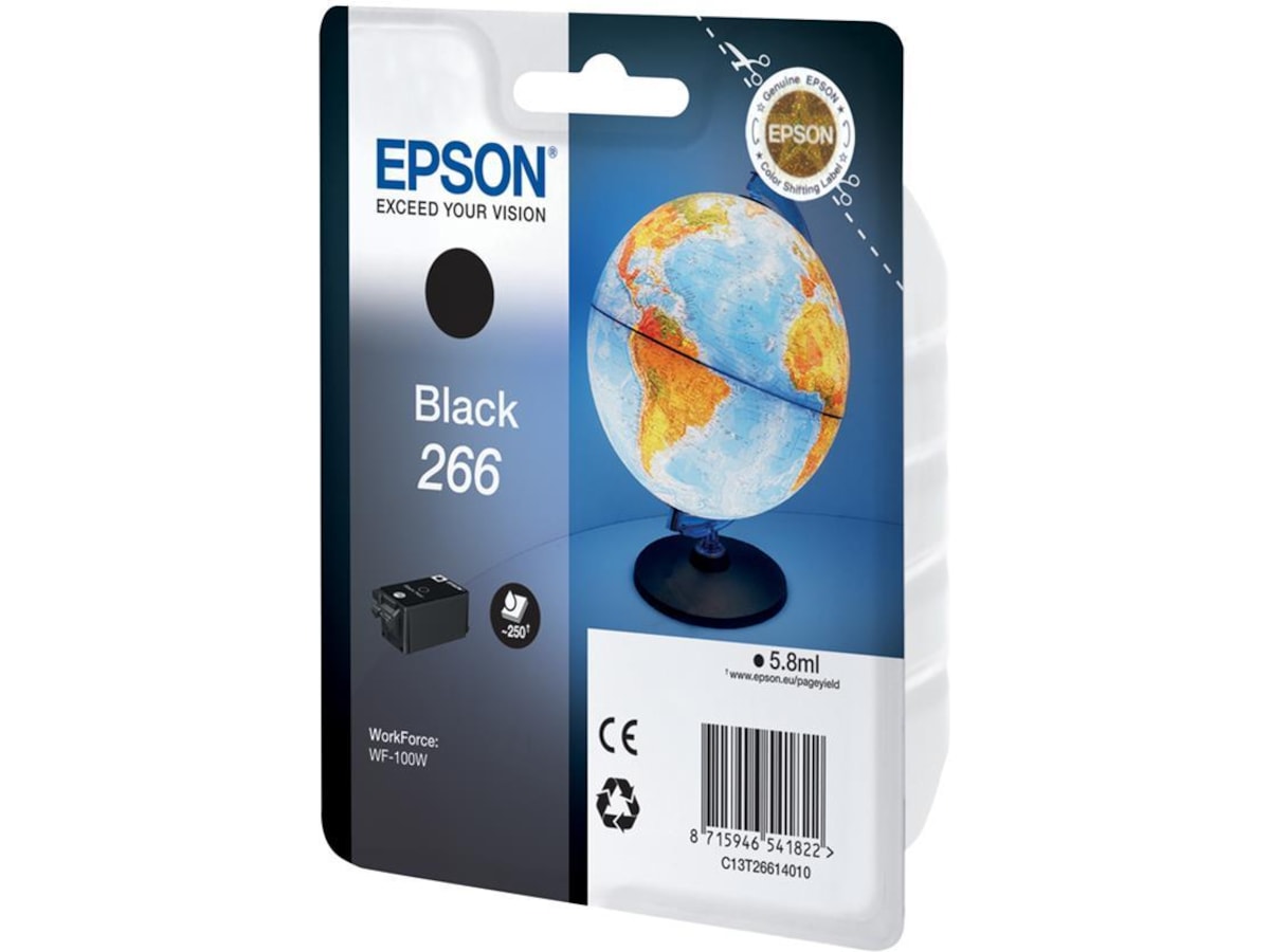 Epson Bläck 266 Svart Bläckpatron