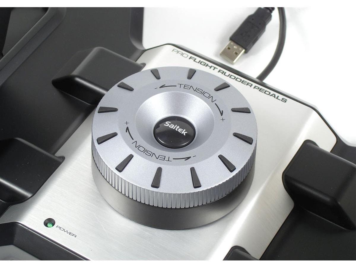 Logitech G Pro Flight Rudder Pedals Ratt & pedaler