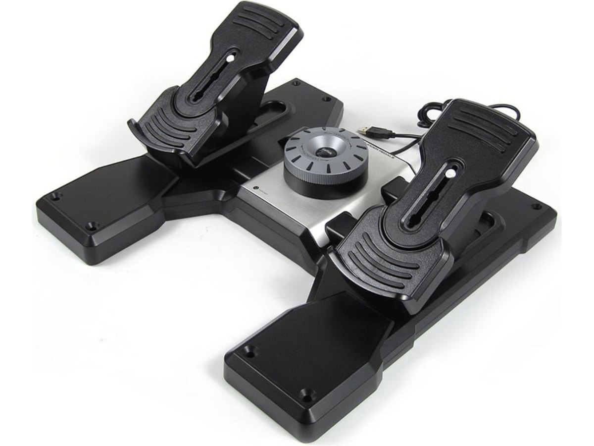 Logitech G Pro Flight Rudder Pedals Ratt & pedaler