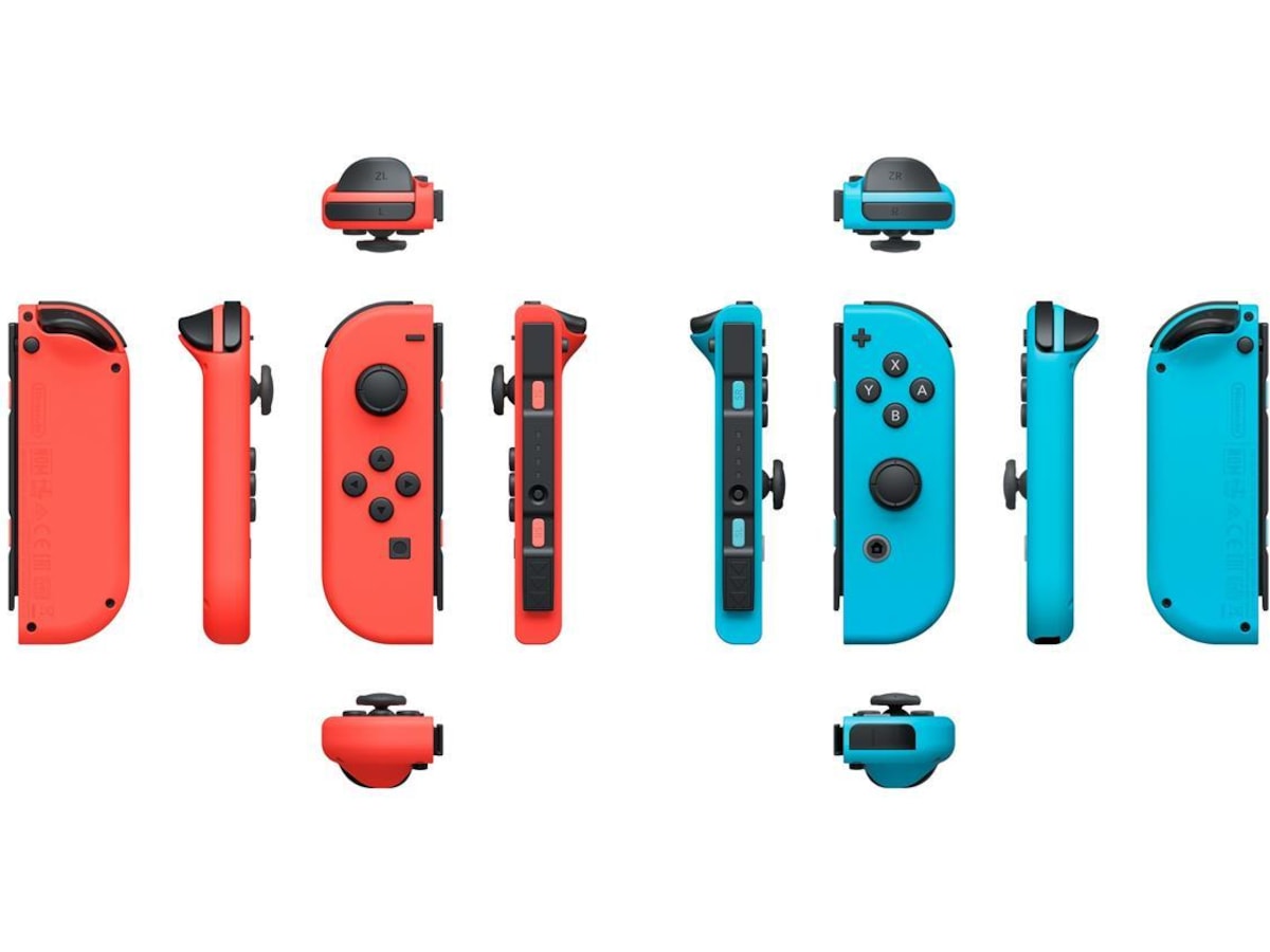 Nintendo Switch Joy-Con (Neon Red/Neon Blue) Tillbehör