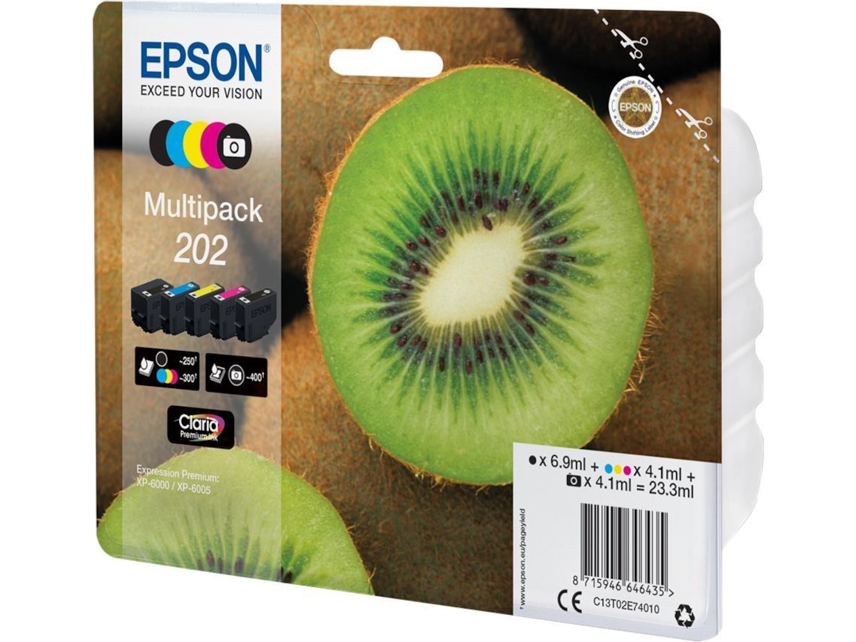 Epson 202 Multipack (5clr) Bläckpatron
