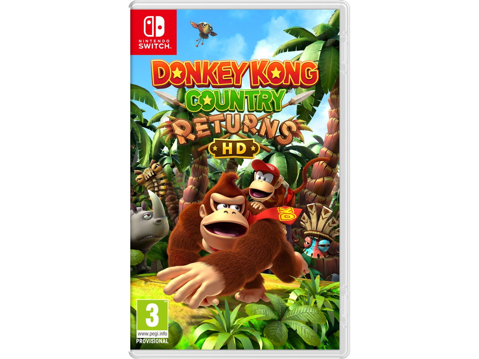 Donkey Kong Country Returns HD Spel till Nintendo Switch