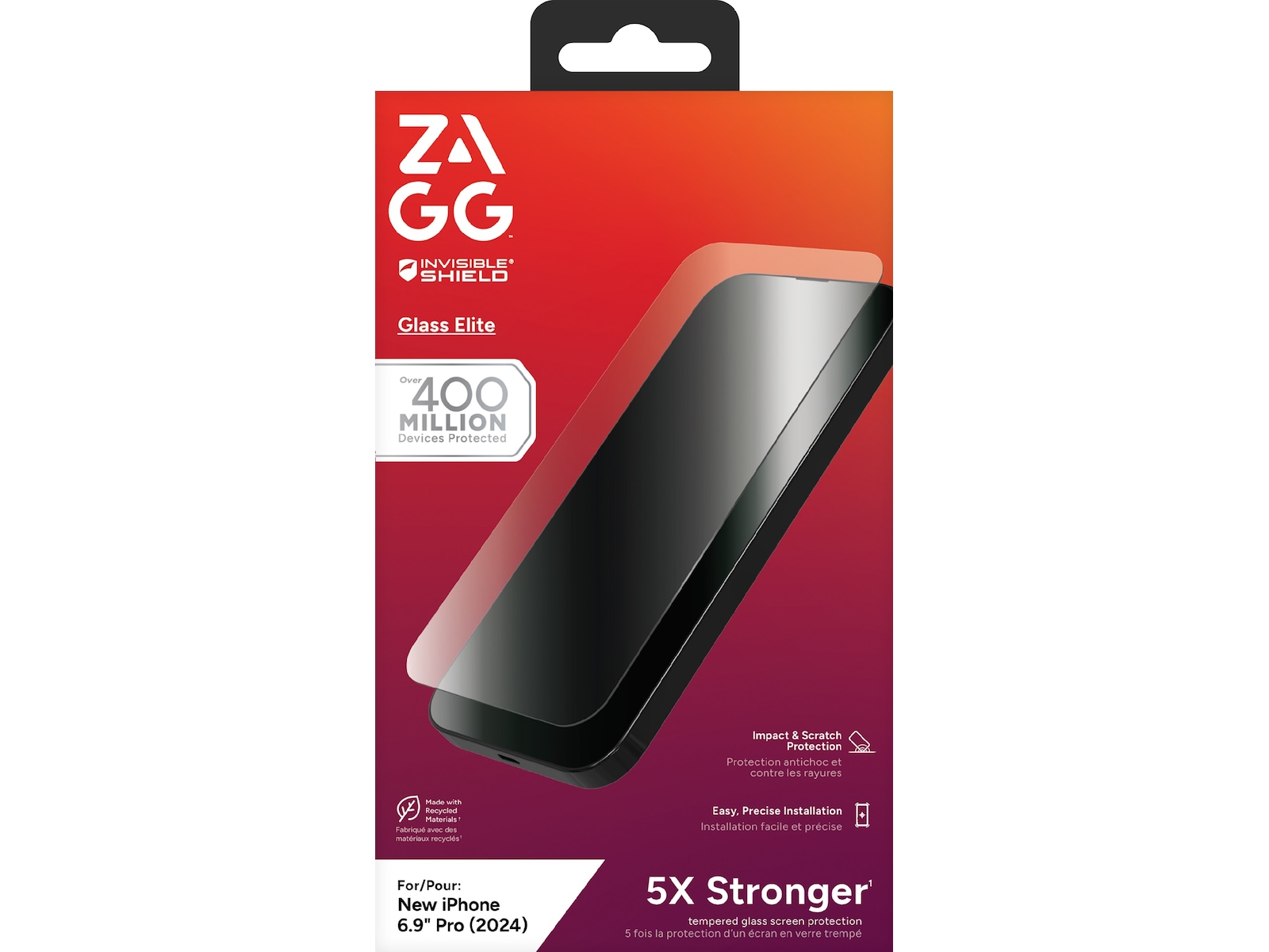 InvisibleShield Glass Elite iPhone 16 Pro Max Skärmskydd Skärmskydd