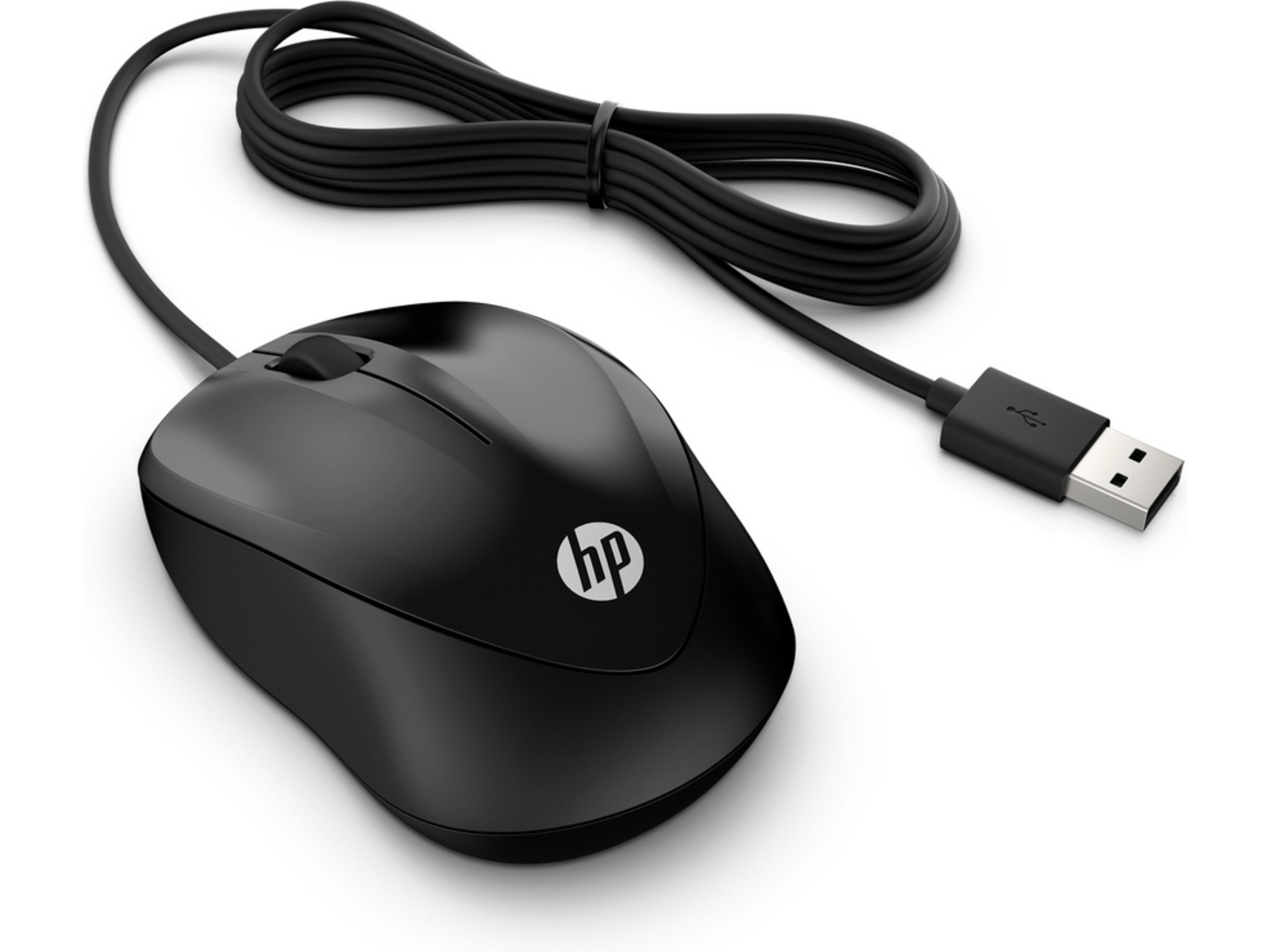 HP 1000 trådbunden mus (svart) Mus