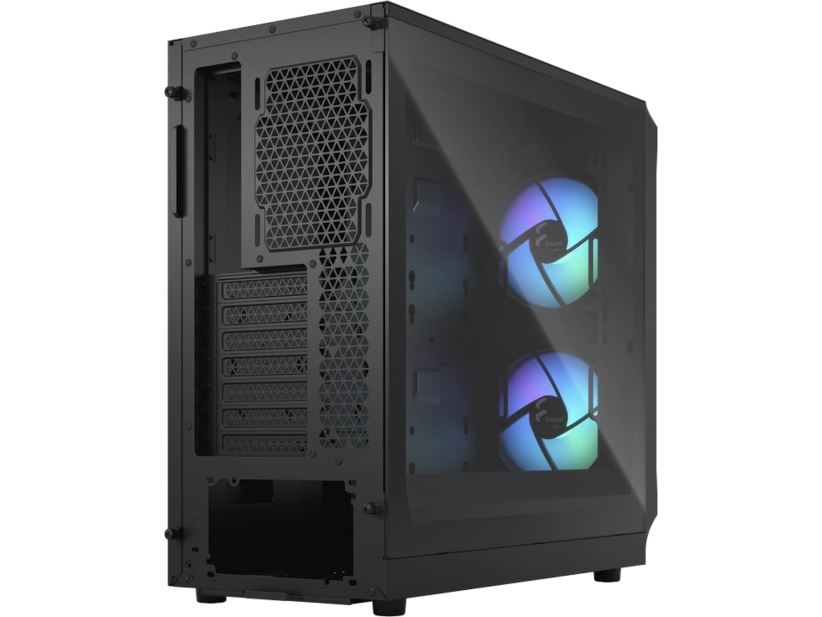 Fractal Design Focus 2 RGB TG Clear Tint (svart) Midi tower