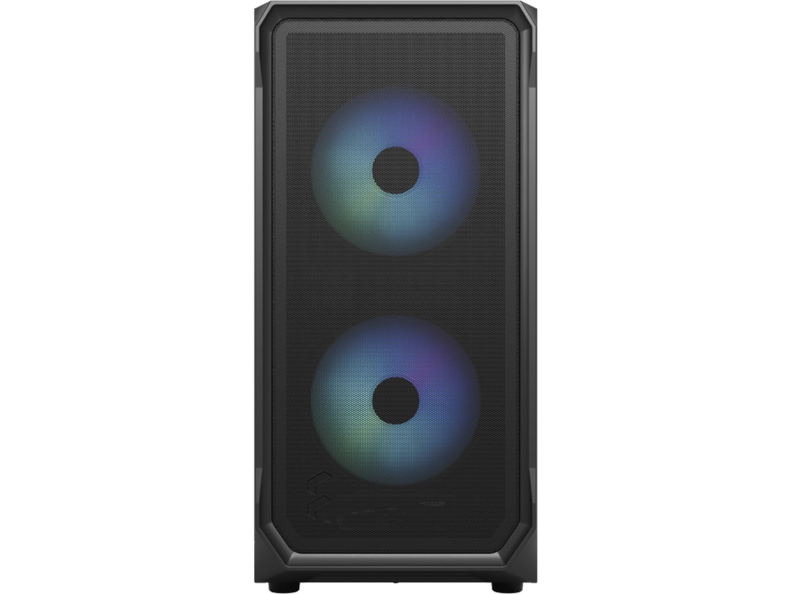 Fractal Design Focus 2 RGB TG Clear Tint (svart) Midi tower
