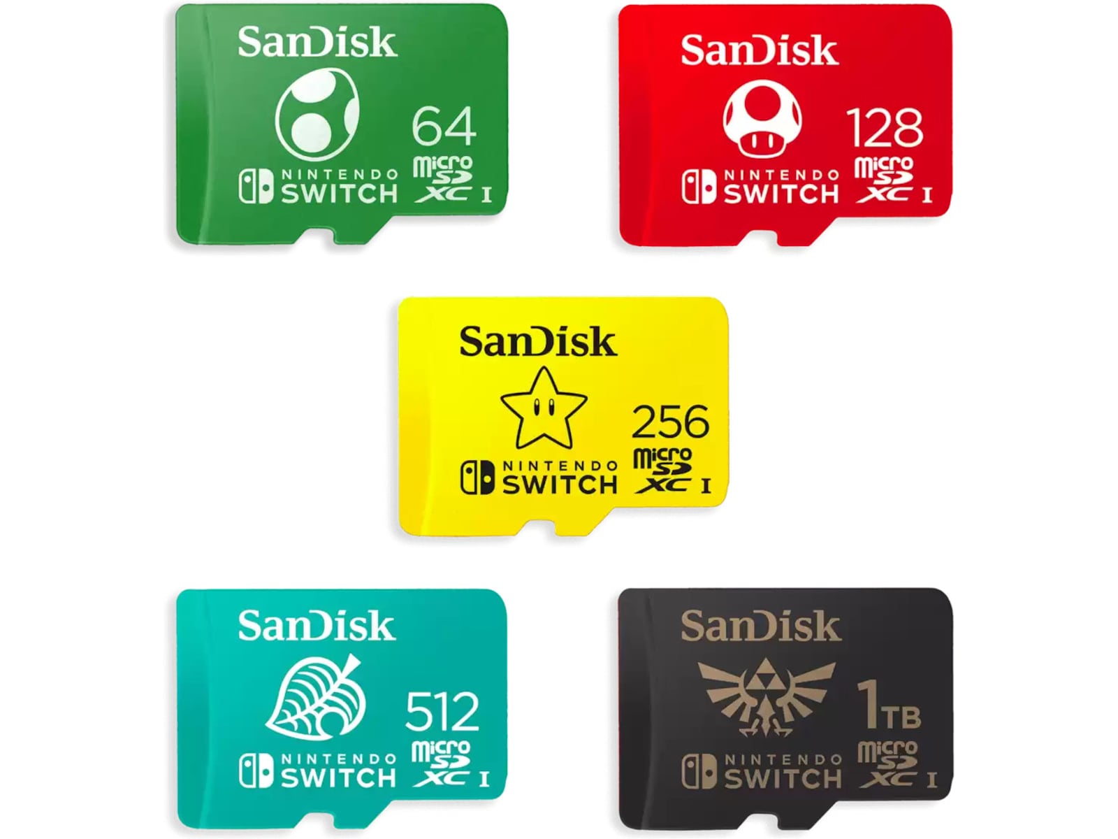 SanDisk MicroSDXC 512GB Switch Minneskort