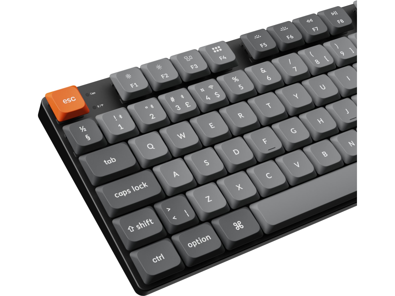 Keychron K1 MAX QMK/VIA Gateron Brown trådlöst gamingtangentbord Gamingtangentbord