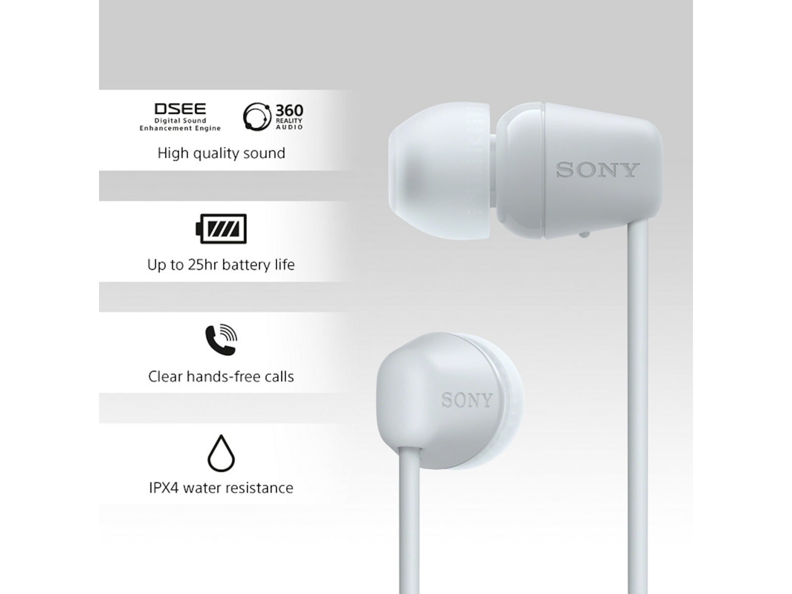 Sony WH-1000XM5 Trådlös hörlurar, Over-Ear (silver) Hörlurar