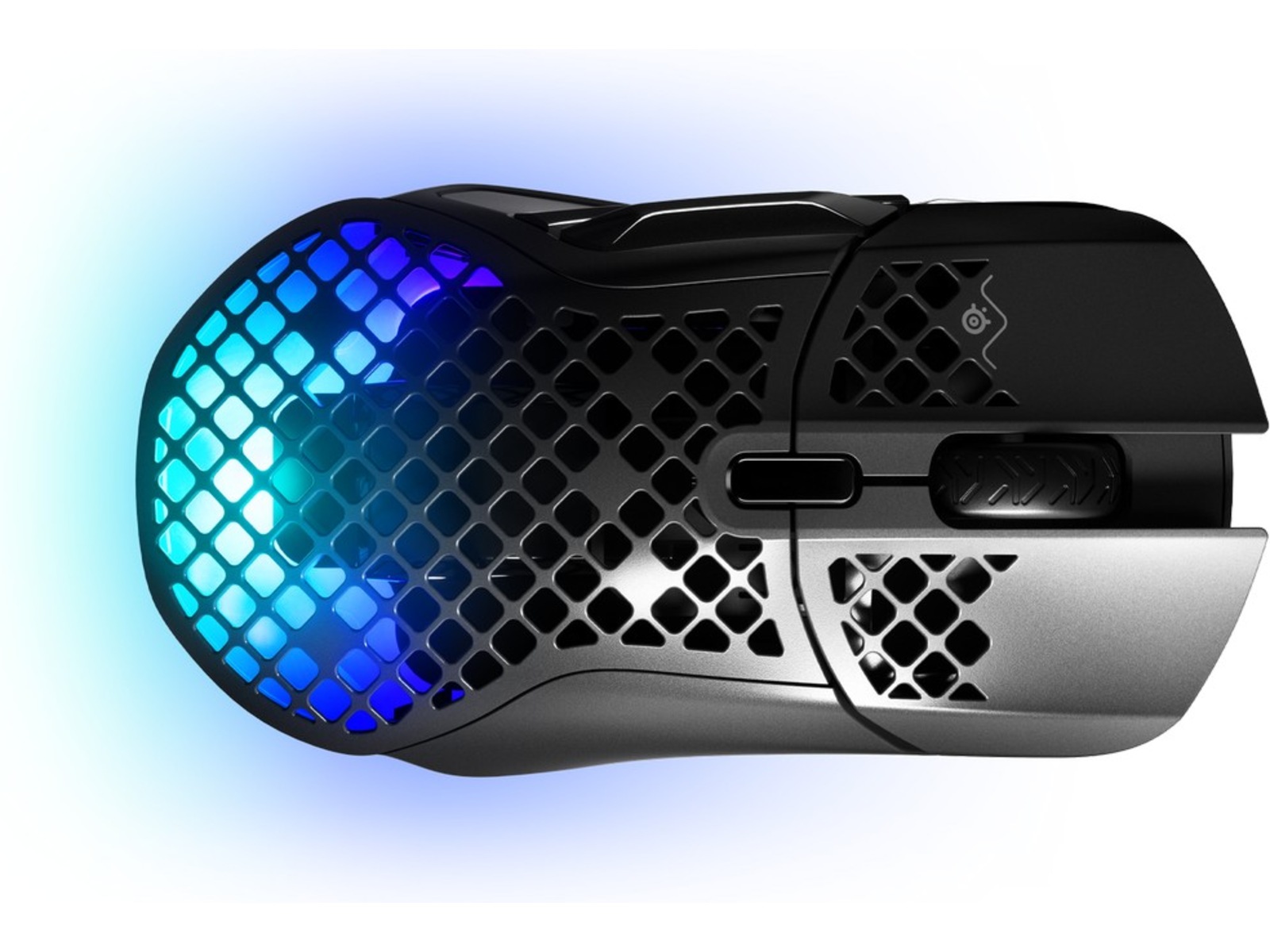 SteelSeries Aerox 5 Wireless Gaming Mus (svart) -B-Grade Demo mus