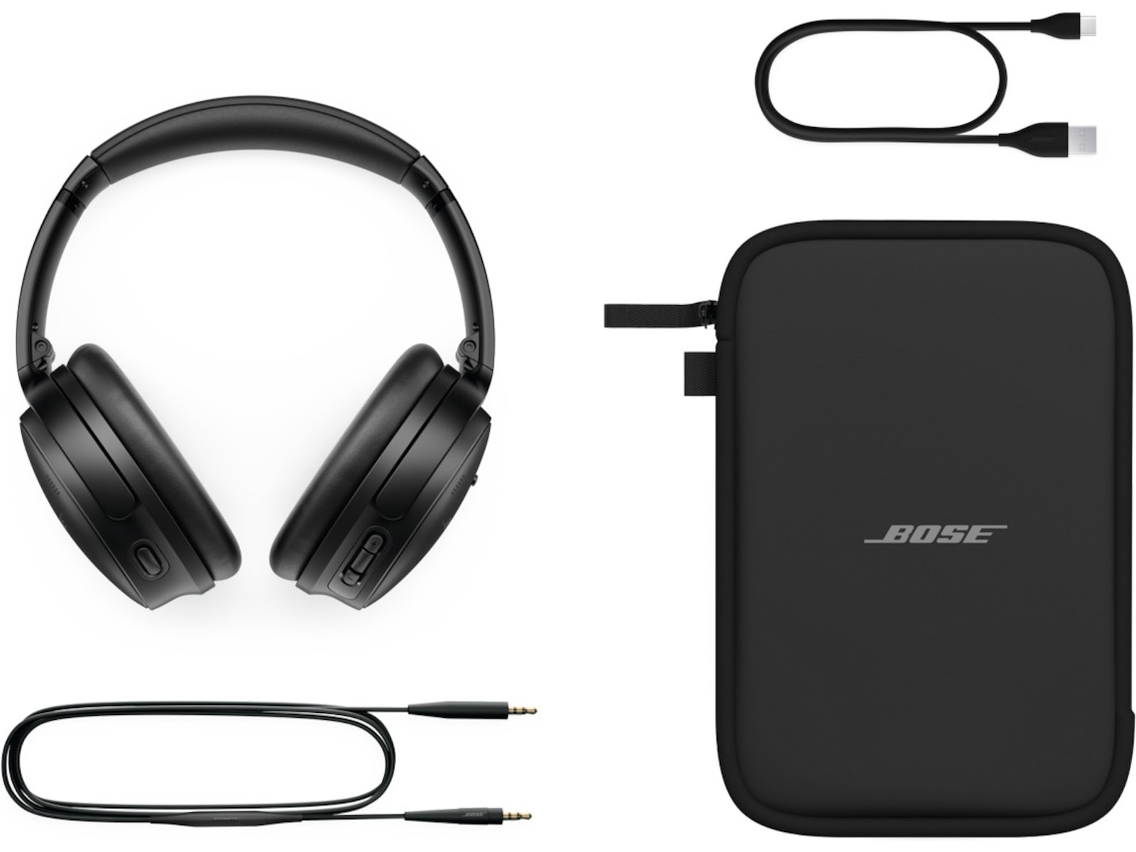 Bose QuietComfort SC trådlösa hörlurar, Over-Ear (svart) Hörlurar