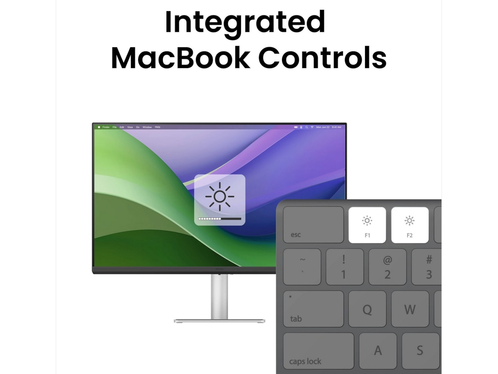 BenQ 27" 4K skärm MA270U Datorskärm