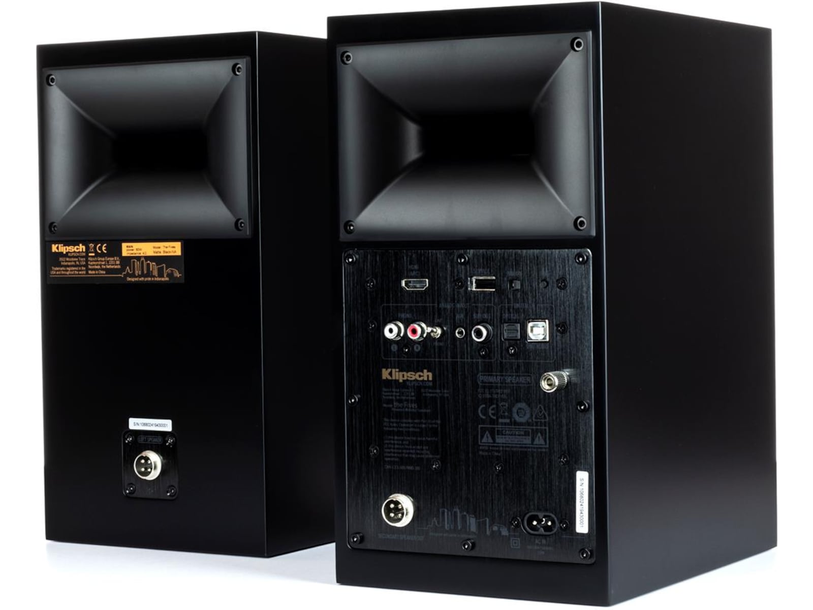 Klipsch The Fives, aktiv högtalare (svart) Högtalare