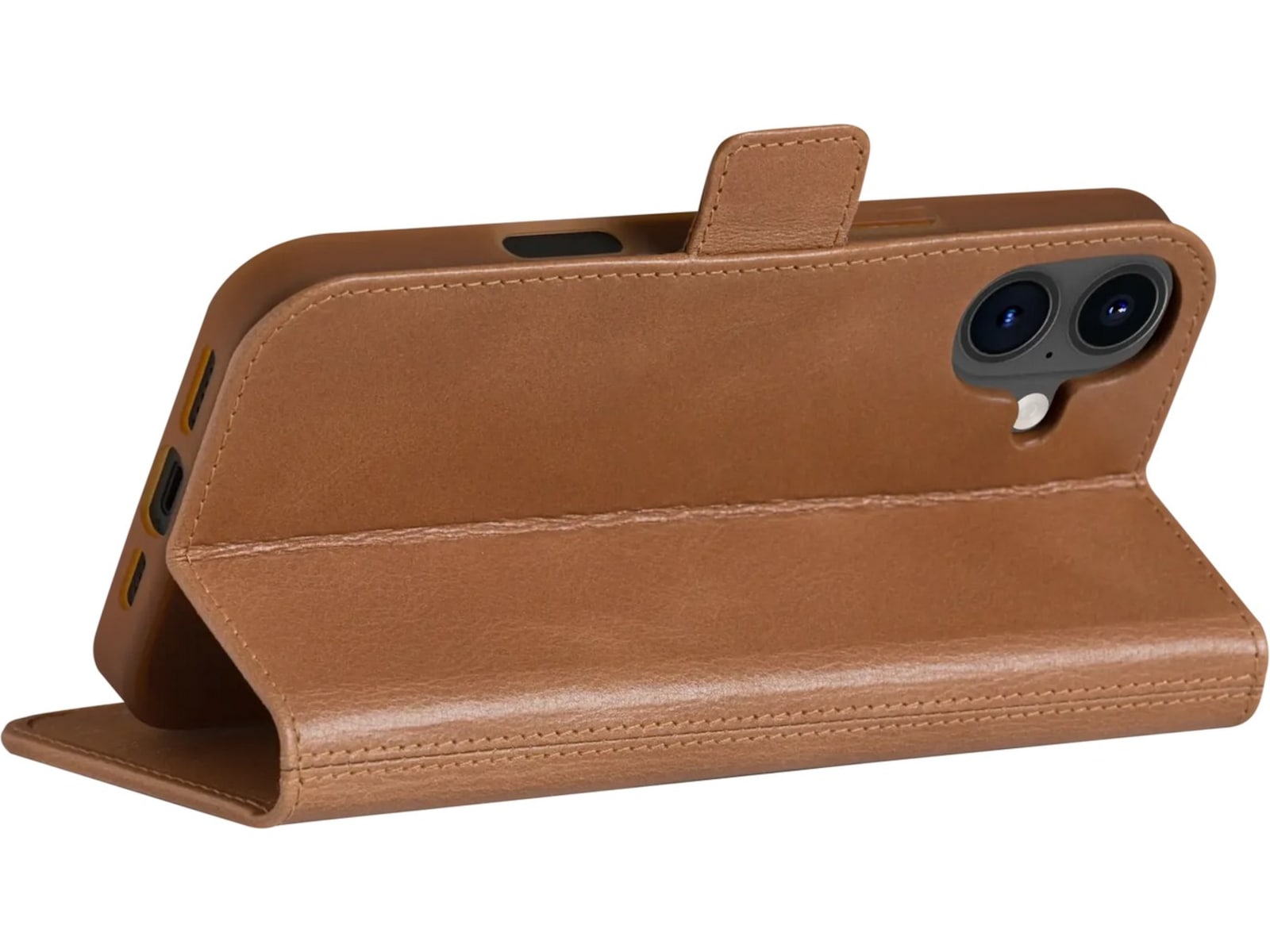 dbramante1928 iPhone 16 Plus Copenhagen plånboksfodral (tan) Skydd