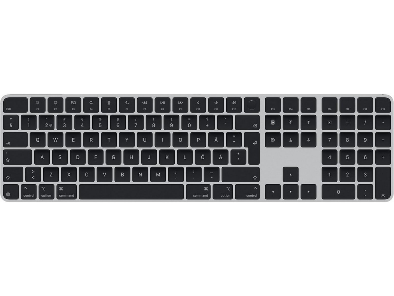 Apple Magic Keyboard med Touch ID och numpad (svart) Tangentbord