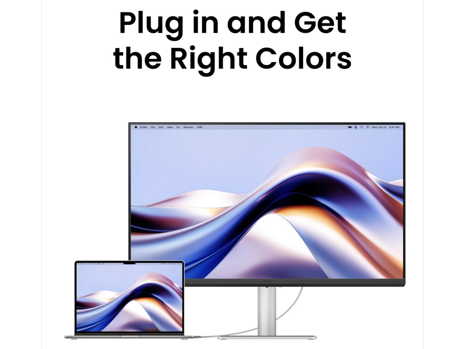 BenQ 27" 4K skärm MA270U Datorskärm