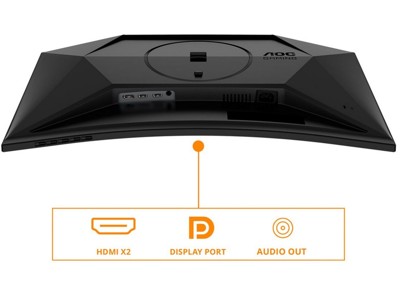 AOC 27" curved gamingskärm CQ27G4X Datorskärm