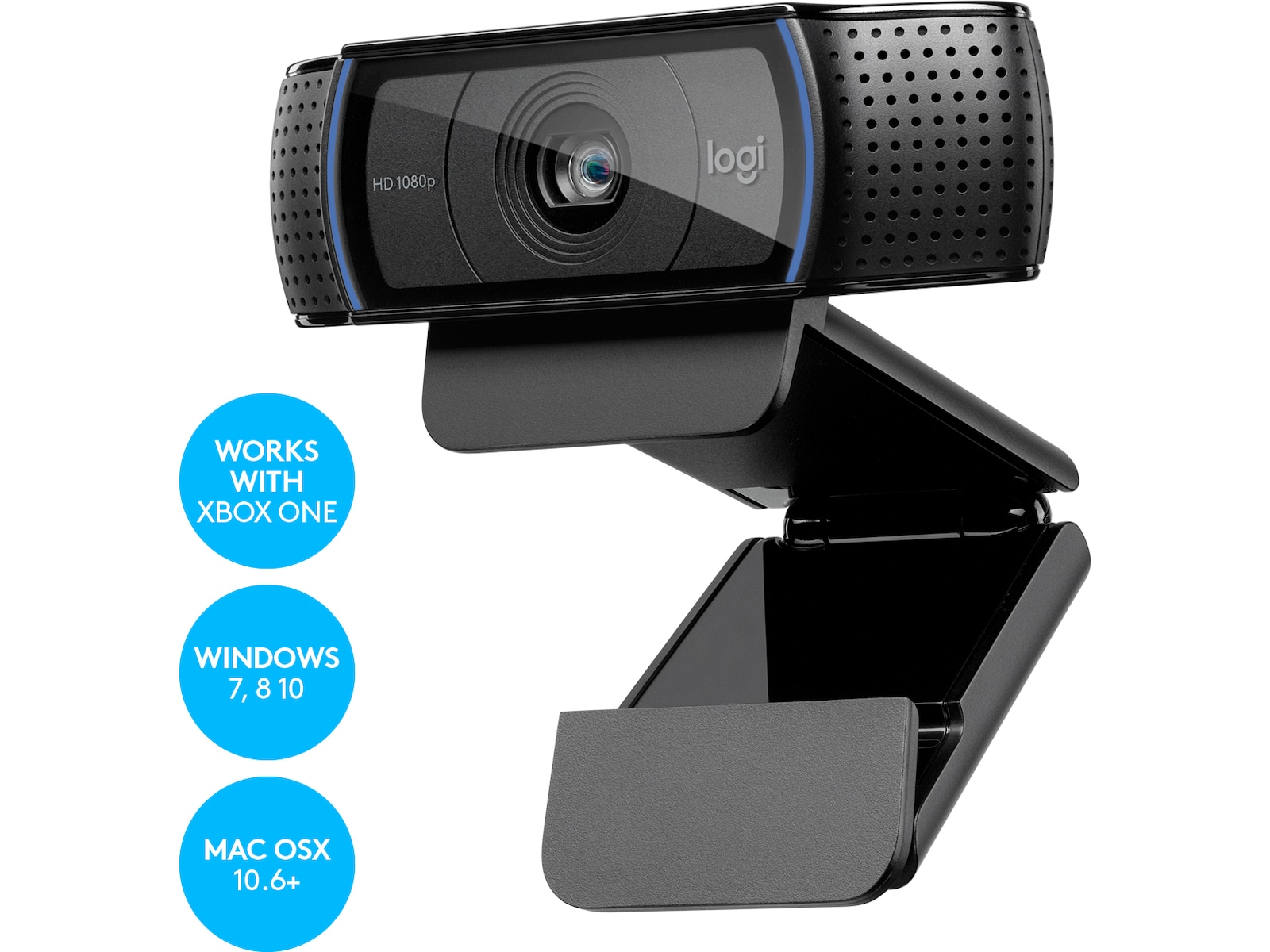 Logitech C920e HD 1080p webbkamera - BLK - WW Webbkamera