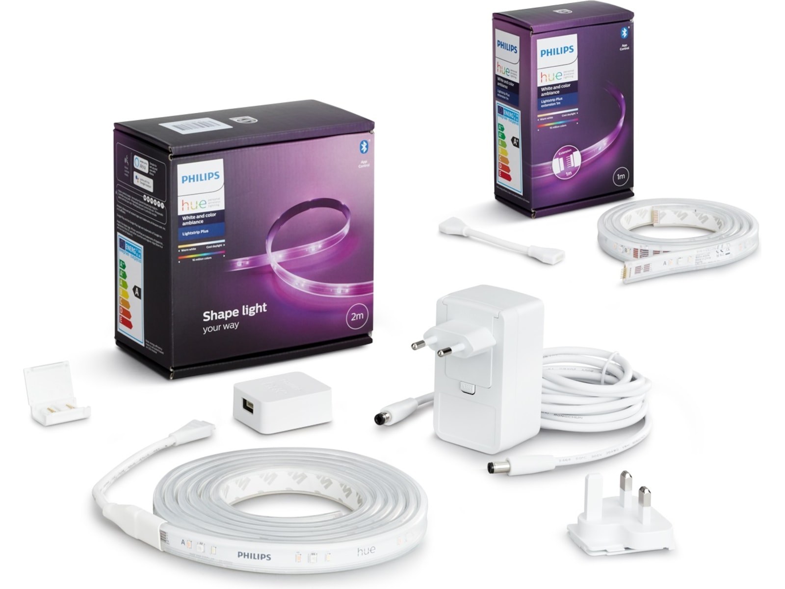 Philips Hue Lightstrip 2m startpaket Led strips & underhållning
