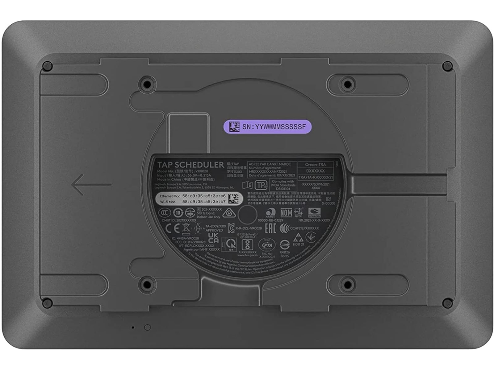 Logitech TAP Scheduler (graphite) Videokonferens